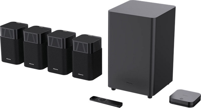 Hisense HT Saturn Heimkino-Set in Schwarz mit Wi-Fi - Bild 1