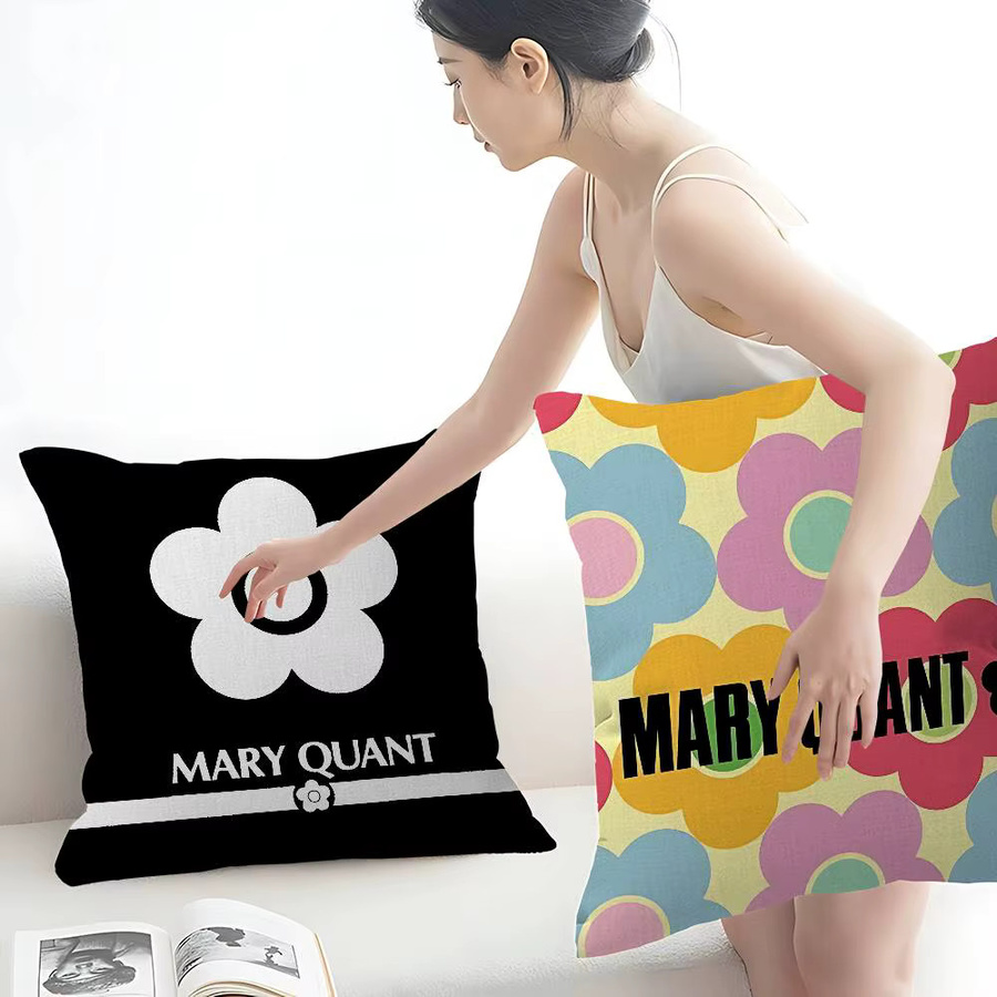 Q-QUANT MARY Kissenbezug mit floralem Retro-Design, quadratisch, Breite: 30 cm, Höhe: 30 cm - Bild 2