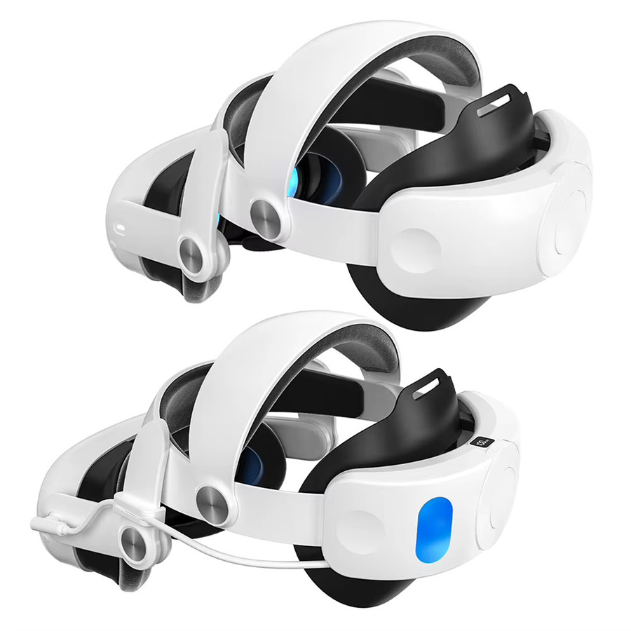 ATUOTIN Elite Strap Ersatz Kopfband mit 10000mAh Akku für Meta Quest 3S VR-Headset in Weiß - Bild 3