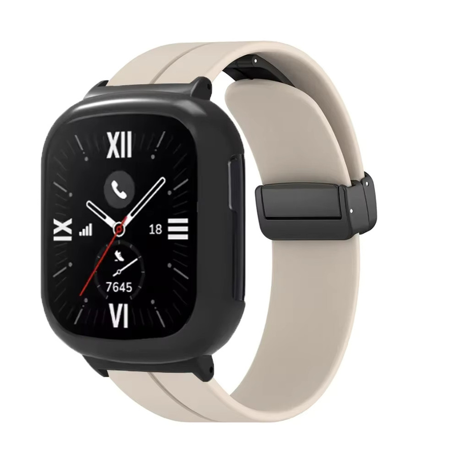 Uhrenarmband Silikon, Schwarz, Honor Watch 4, Unisex - Bild 3