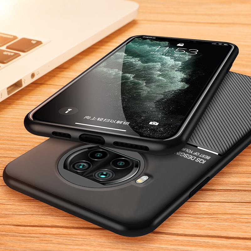 Magnetische Lederhülle für Xiaomi Mi 10T Lite 5G und Mi 10T Pro 5G mit weichem Rahmen - Bild 2