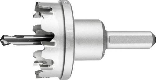PFERD Hartmetall Lochschneider mit 40 mm Durchmesser und 10 mm Schaft-Durchmesser in Silber - Bild 1