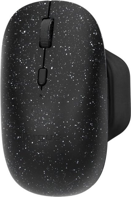 Targus ErgoFlip EcoSmart kabellose Bluetooth Maus in Schwarz mit 6 Tasten und ergonomischem Design für Rechts- und Linkshänder - Bild 1