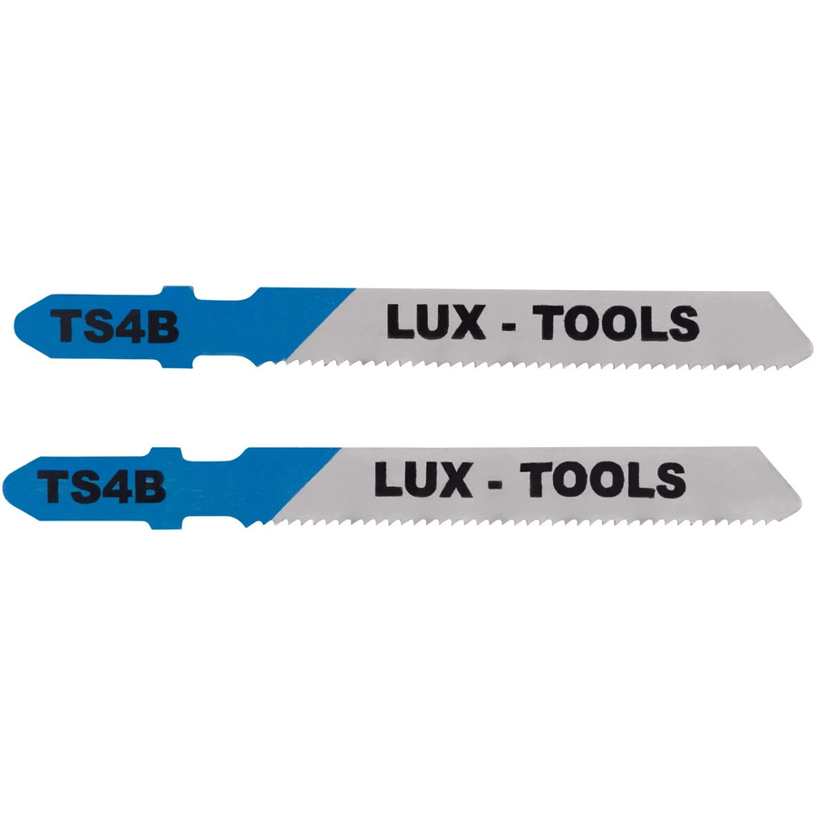 LUX-TOOLS Stichsägeblatt für Metall mit T-Schaft aus HSS in Blau, 50 mm - Bild 2