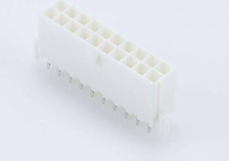 Molex Einbau-Buchsenleiste in Weiß mit 20 Polen und 4,20 mm Rastermaß - Bild 1