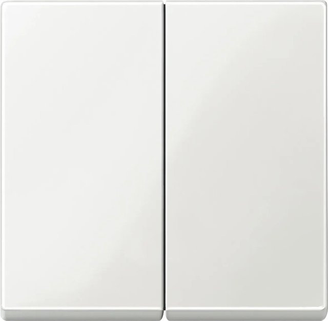 Merten Serienwippe System M in Polarweiß - Bild 1