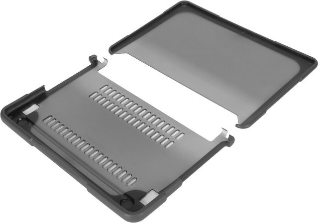 Stoßfeste Dell Laptop Schutzhülle mit 360 Grad Scharnier aus TPU in Grau für Dell Laptop 3100 und 3110 - Bild 1