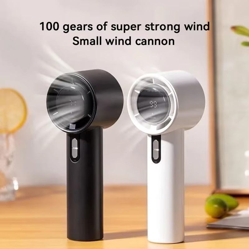 Lenovo 100 Speed Mini Handventilator mit USB-Aufladung und Eissensor in Weiß - Bild 5