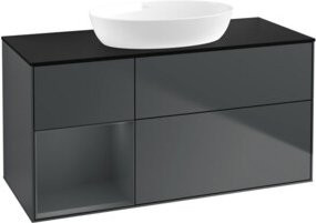 V&B Waschtischunterschrank Finion in Lackausführung, Breite: 120 cm, Tiefe: 50,1 cm, Höhe: 50,1 cm - Bild 1