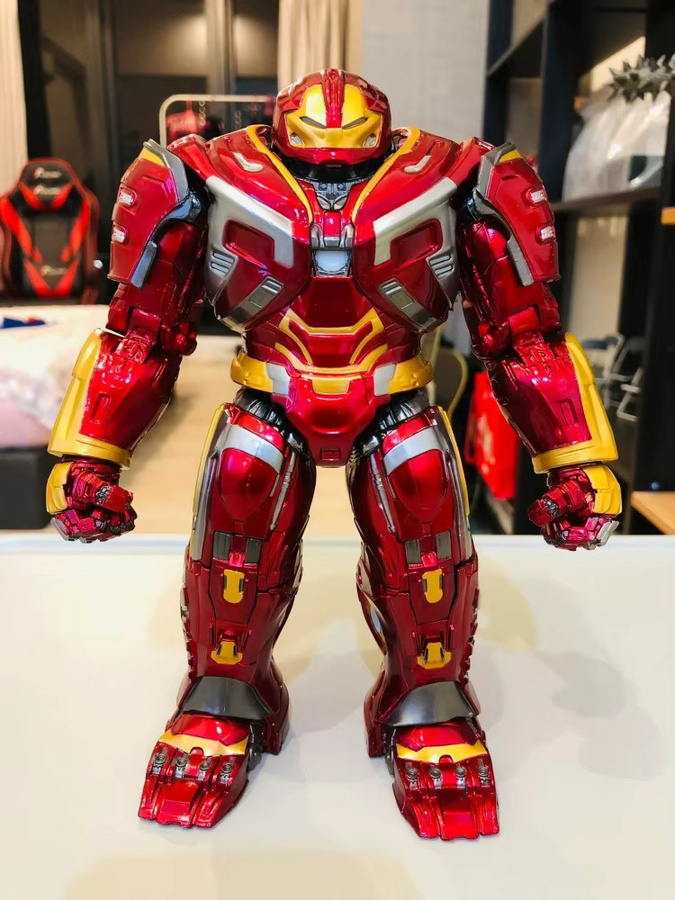 Bandai Marvel Avengers Hulkbuster Actionfigur, Metallic-Farbe - Bild 3