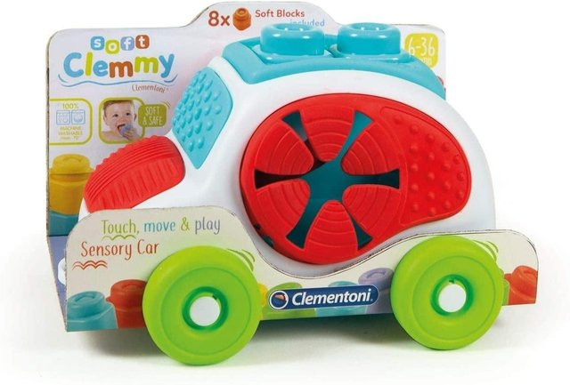 Clementoni Clemmy's Auto mit Bausteinen, Fahrzeuge, ab 0 Jahre - Bild 1