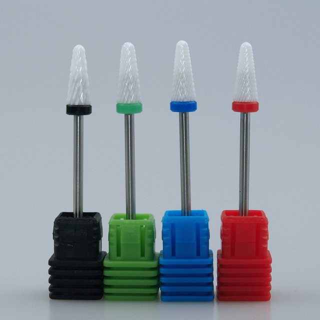EasyNail Keramik-Nagelbohrer, rotierender Fräser für Maniküre und Pediküre - Bild 1