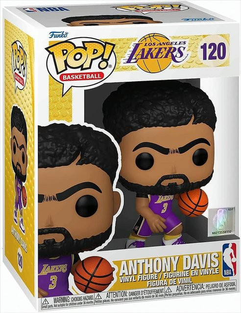 Funko NBA POP Anthony Davis / Los Angeles Lakers, Einzelfigur, ab 3 Jahren - Bild 1