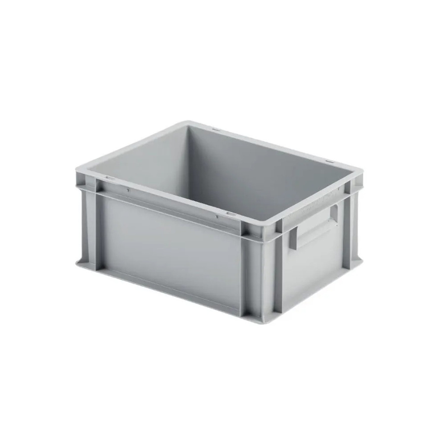 PROREGAL Eurobehälter mit geschlossenem Griff, Grau, H x B x T: 17,5 x 30 x 40 cm, 16 Liter - Bild 2