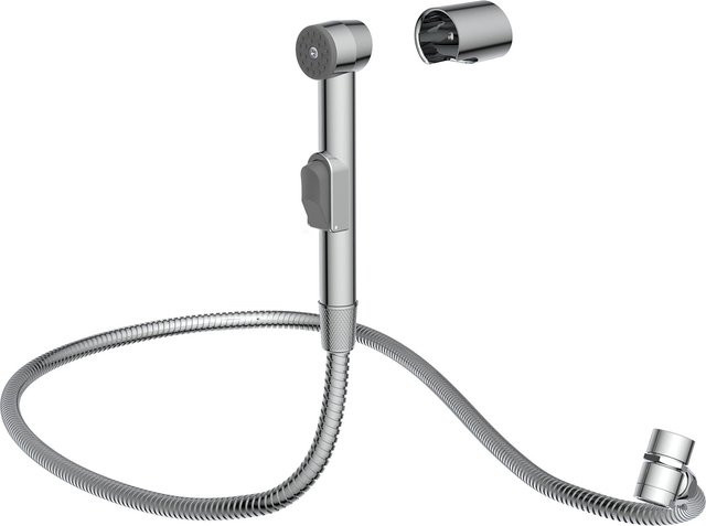 EISL Waschbeckenbrause Handbrause mit Schlauch in Chrom und Silber mit Anti-Limescale-Funktion - Bild 1
