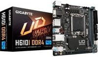 Gigabyte H610I DDR4 Mainboard Mini-ITX LGA 1700 für Intel Core i9 i7 i5 i3 Celeron Pentium Schwarz - Bild 1