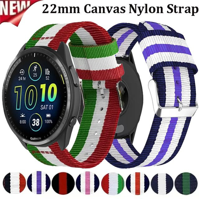 COROS Uhrenarmband Canvas-Nylon, 22 mm, Bunt, Unisex - Bild 1
