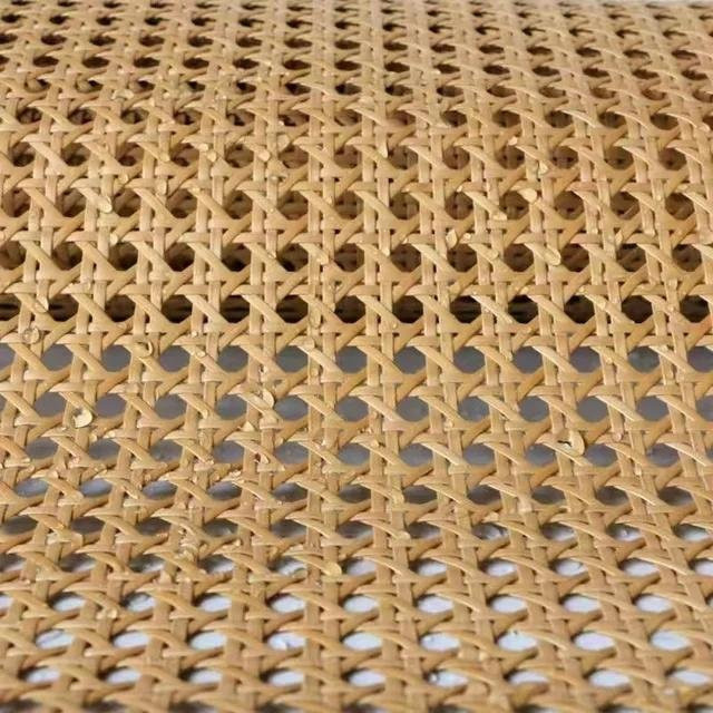 Huapate Kunststoff-Rattan-Gurtband in Kaffeebraun, gewebtes offenes Netz für Möbel und Dekoration, Breite: 40 cm, Länge: 3 m - Bild 1