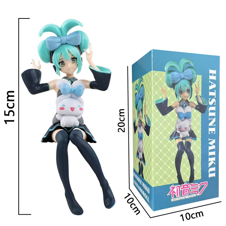 Bandai Hatsune Miku Actionfigur, Sitzende Figur, Bunt / Mehrfarbig - Bild 2