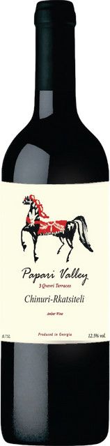 Papari Valley Weißwein Chinuri-Rkatsiteli 2024, Georgien, 0,75 l - Bild 1