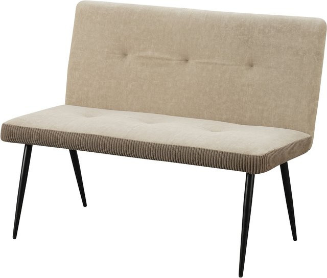 HTI-Living 2-Sitzer Bank Joschka in Beige mit Cordbezug - Bild 1
