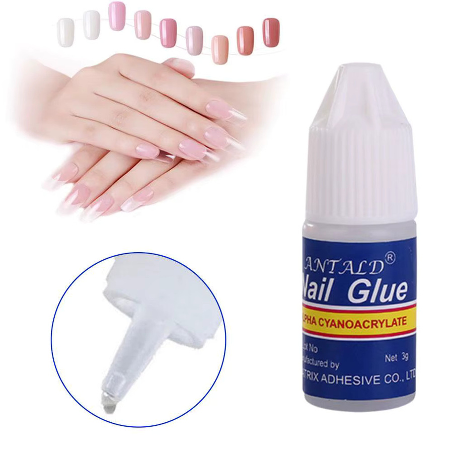 UV-Nagelkleber für künstliche Nägel, schnell trocknend, Unisex - Bild 2
