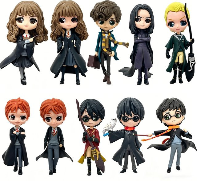 Bandai Harry Potter Actionfiguren, 10-teiliges Set, PVC - Bild 1