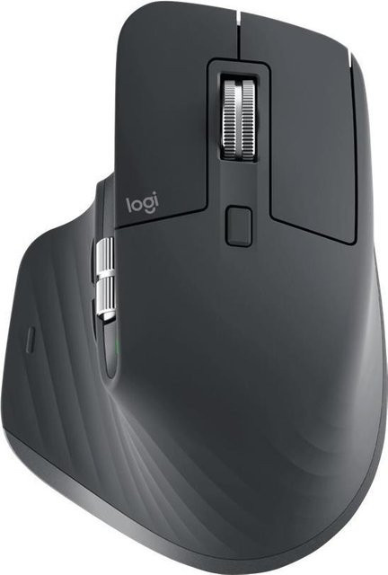 Logitech MX Master 3S for Business Ergonomische kabellose Maus mit Bluetooth und Logi Bolt USB-Receiver in Graphite - Bild 2
