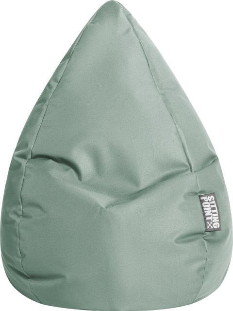 Sitting Point Sitzsack Brava BeanBag 220 in Eukalyptus Grün mit abnehmbarem Bezug und Füllöffnung - Bild 1