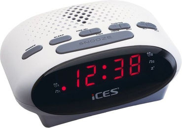 Lenco Digital-Radiowecker ICR-210 in Weiß - Bild 1