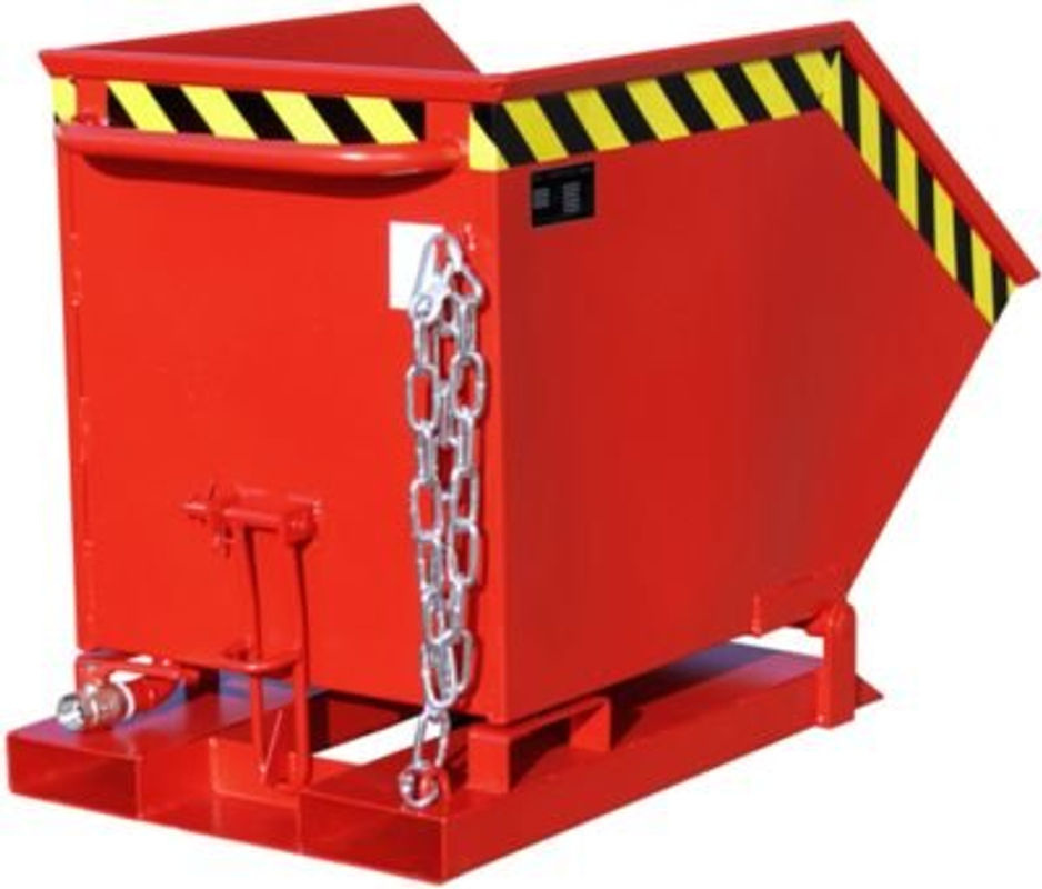 Bauer Südlohn Späne-Kippmulde SKK 250, rot, B/T/H: 74 x 59 x 70 cm - Bild 2