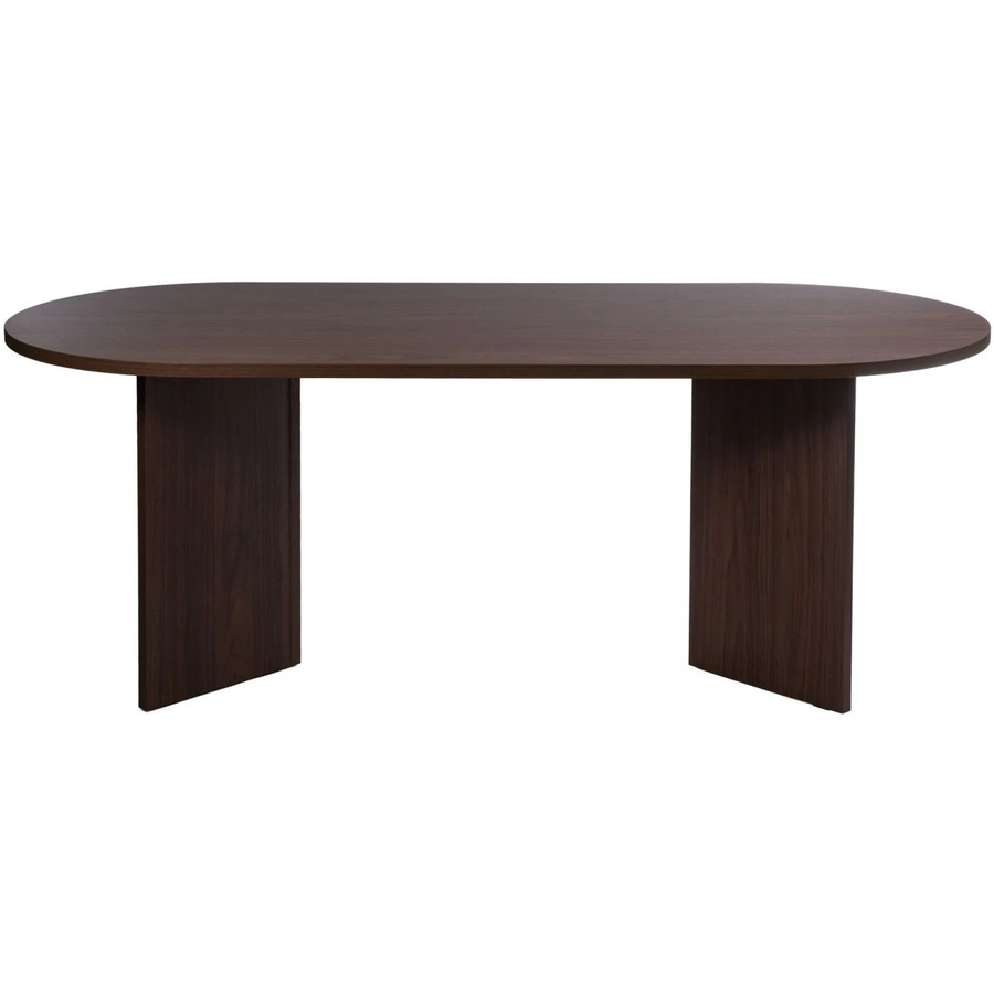 Selsey Esstisch Ovo Wisconsin Oval in Dunkelnussbraun, B: 204 cm, H: 90 cm, T: 75 cm - Bild 2