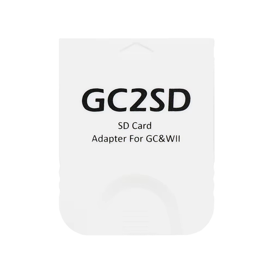 VODOOL GC2SD Micro-SD Kartenadapter für GameCube und Wii, transparent - Bild 3
