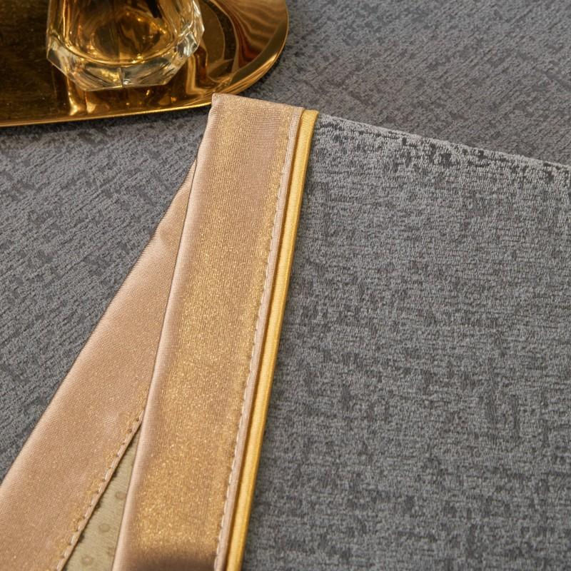 Super Six Chenille Sofakissenbezug Modern Schlicht in Grau, B/H: 70 x 70 cm - Bild 2