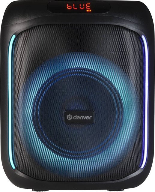 Denver BPS-165 Bluetooth Party-Lautsprecher Schwarz B/H/T: 28,5 x 37,5 x 27,5 cm - Bild 2