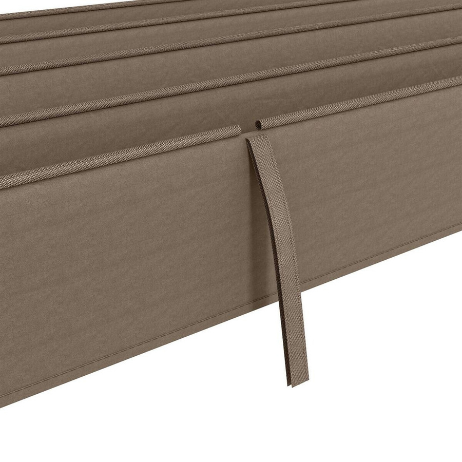 Outsunny Ersatzdach für Pergola aus Polyester, braun, B/H/L: 245 x 23 x 286 cm - Bild 5