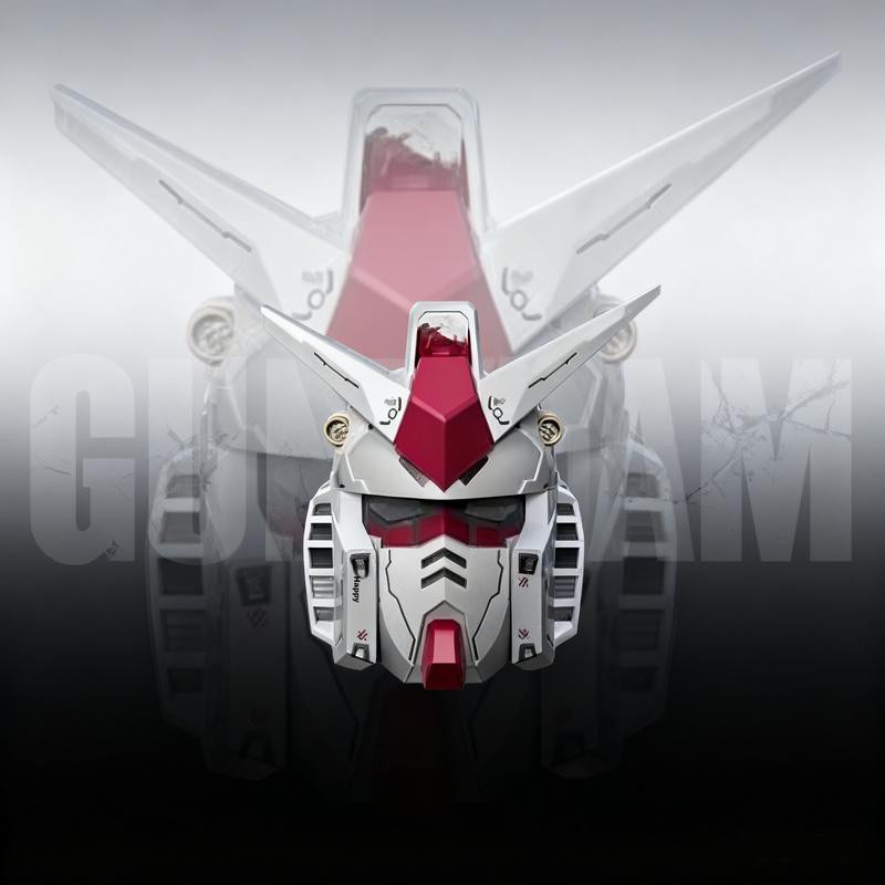 Yiran toy 1 RX-78-02 Helm mit Sockel Roboter Mecha Design - Bild 3