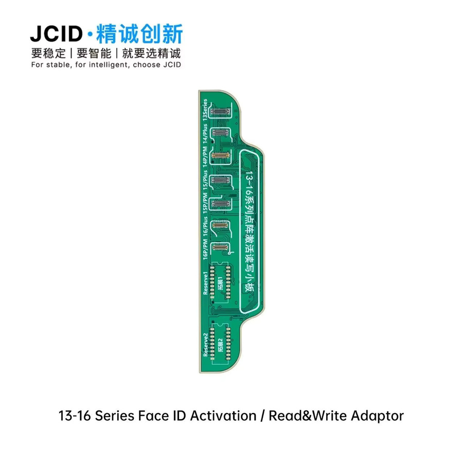 JCID Tag-ON-Flexkabel für iPhone 13 bis 16 zur Gesichts-ID-Reparatur mit FPC und Adapter - Bild 2