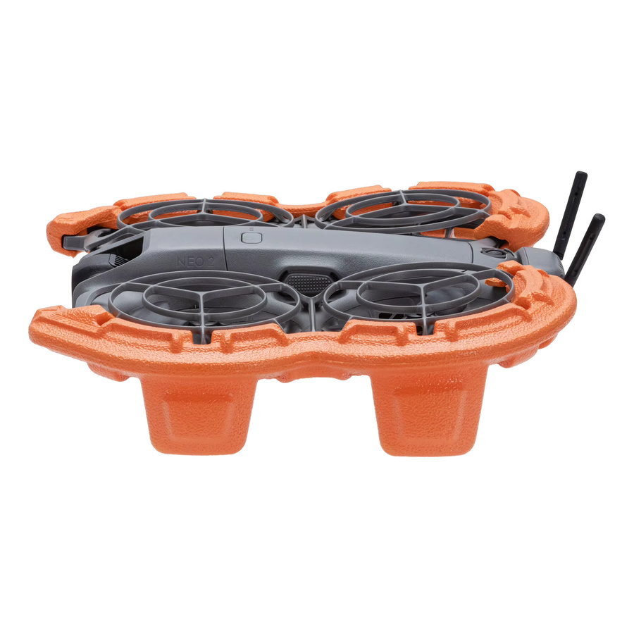 DJI NEO 2 Schutzring aus EVA mit Anti-Kollision und Anti-Drop Funktion in Schwarz und Orange - Bild 4