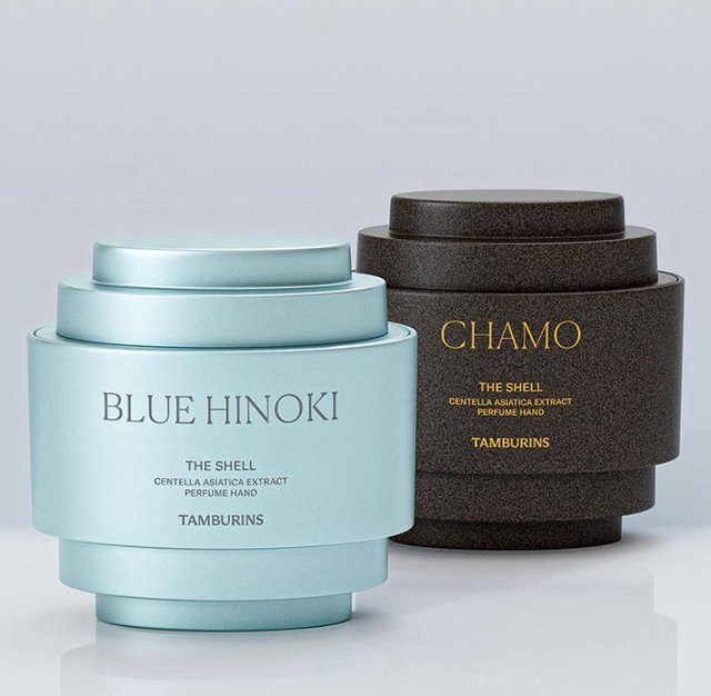 Tamburins Handcreme Mini Duo Set Blue Hinoki + Chamo, Unisex - Bild 1