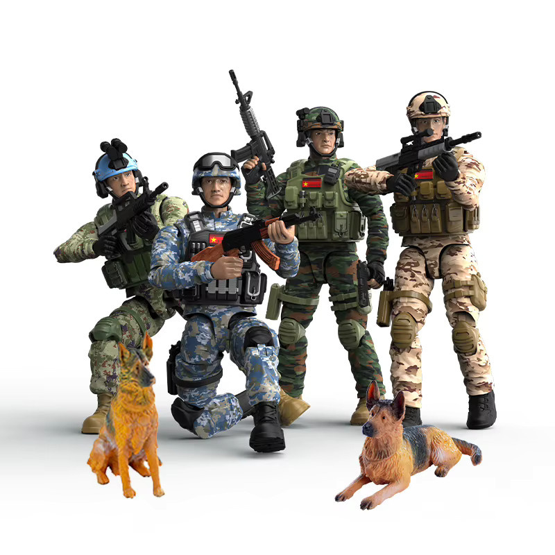 CONUSEA Soldat Modell, Actionfigur, PVC, beweglich, Einzelfigur - Bild 5