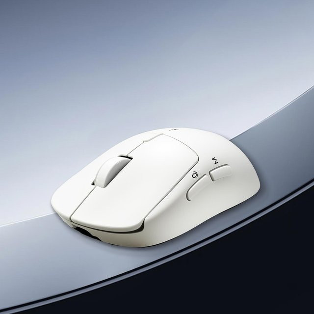 Intelligente KI-Maus mit Spracheingabe und Mehrsprachiger Übersetzung in Weiß - Bild 1