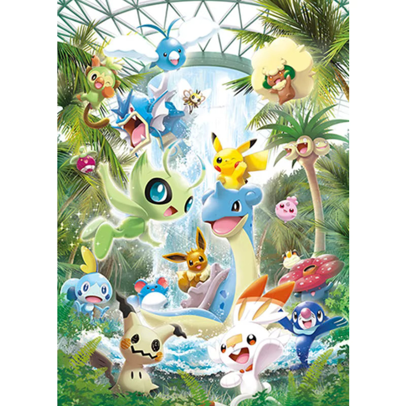 TAKARA TOMY Pokemon Wandkunst Leinwand mit Pikachu und Charizard in Multicolor im Portraitformat - Bild 2