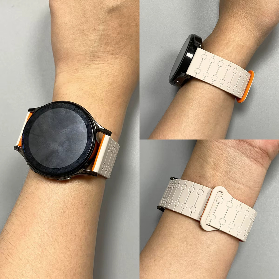 Fossil Uhrenarmband Silikon, 22 mm, Unisex - Bild 3
