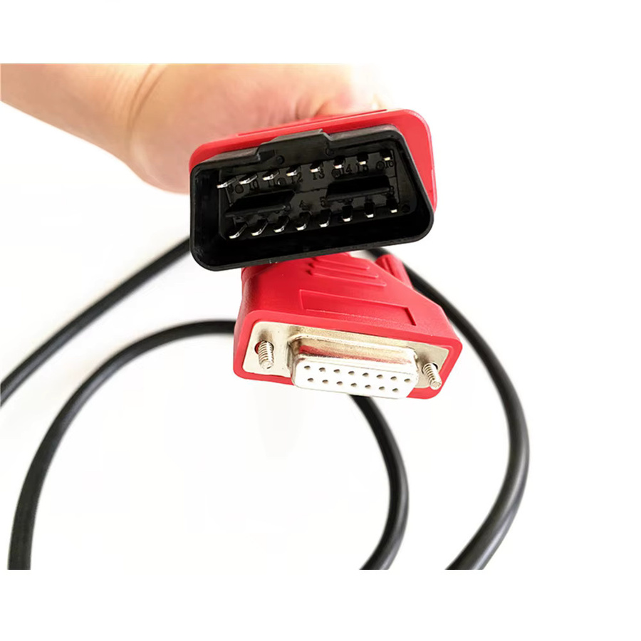 Autel OBD2 Verlängerungskabel für Autel MaxiSys Diagnosegeräte 15-Pin und 26-Pin in Rot - Bild 2