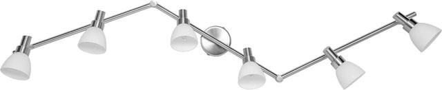 Ledvance LED-Spot 6-flammig Silber, verstellbar und mit austauschbaren Leuchtmitteln - Bild 1