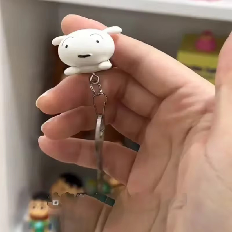 Bandai Crayon Shin-chan Schlüsselbund, Hund, Kunststoff - Bild 3