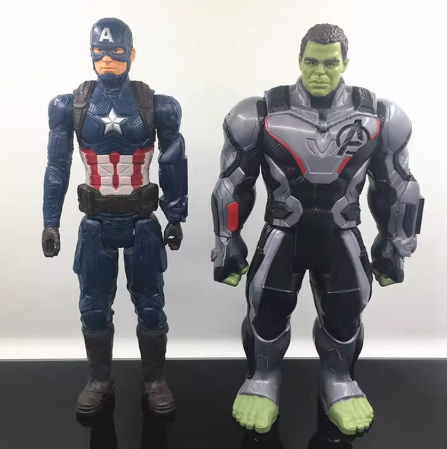 Hot Toys Marvel Hulk Captain America, Actionfigur, 12 Zoll - Bild 1