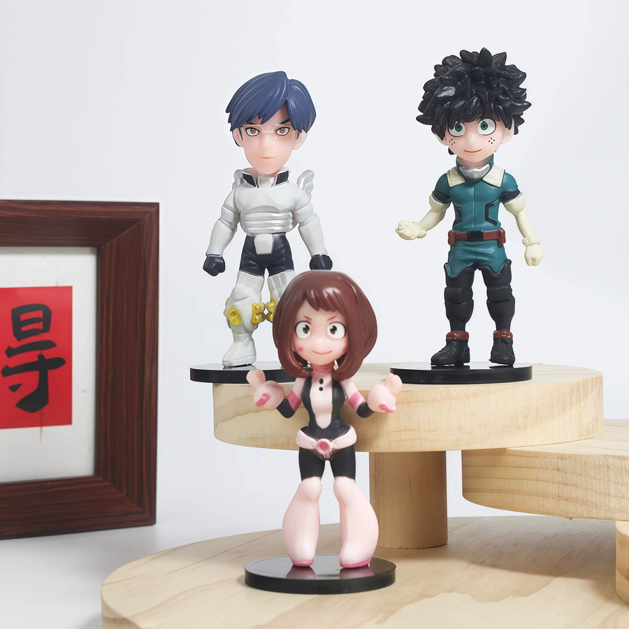 BANPRESTO My Hero Academia Katsuki, Actionfiguren, 6-teiliges Set - Bild 2