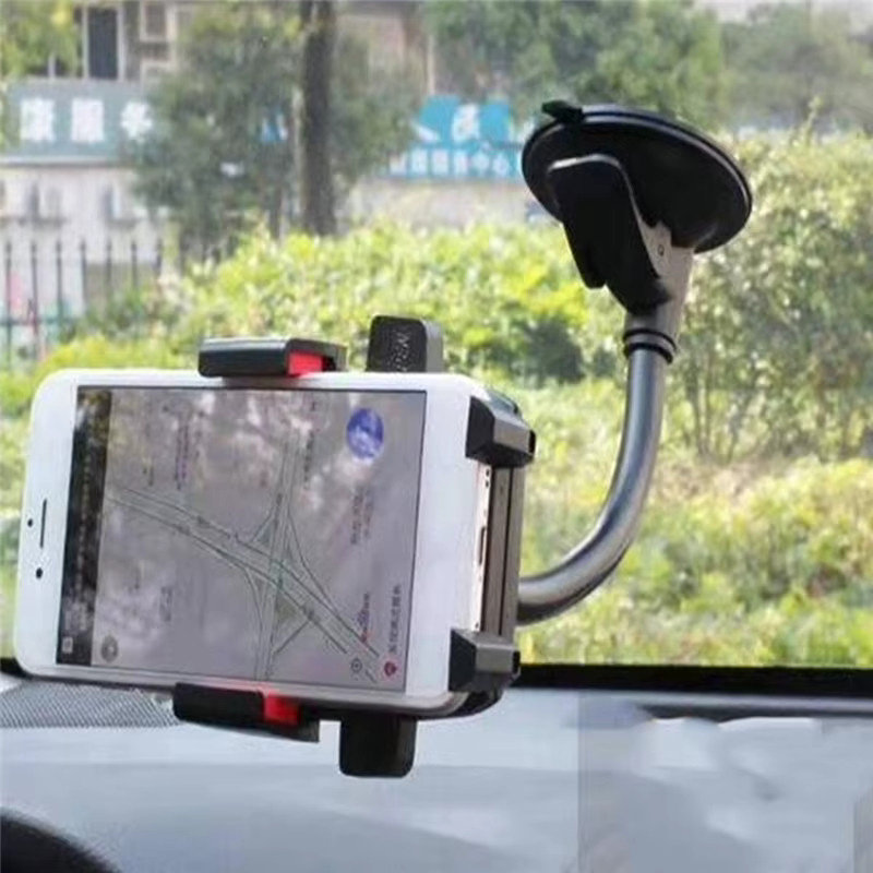 Universelle Auto Telefonhalterung mit Saugnapf für die Windschutzscheibe in Schwarz oder Gelb - Bild 2